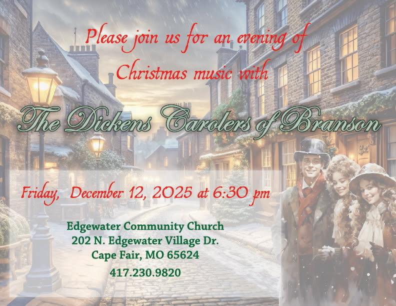 Dicken's Caroler's of Branson live music